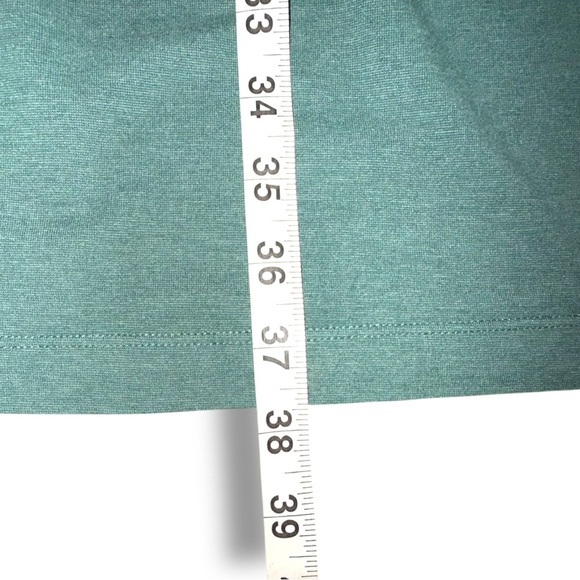 ZELLA Gwen Ponte Knit Tank Dress - Heathered Green Moss XXL - Picture 10 of 12